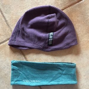 Voormi and Melanzana Hat and Headband